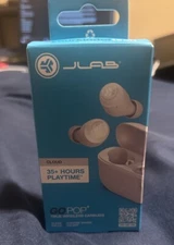 JLab - GO Air POP True Wireless In-Ear Headphones - White