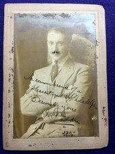 JACK DEAN (John WOOSTER) Actor SIGNED photo 1914 