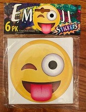 6-Pack of Emoji Stickers