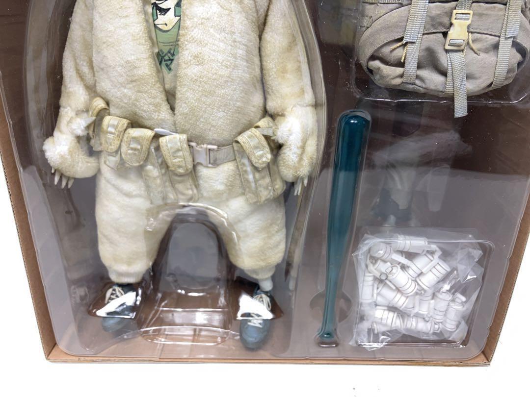 SF・ファンタジー・ホラー ThreeA Ashley Wood Snow Panda Figure 3A Lucky 8 Panda Mercs Snow Panda Light Blue F-Legion 6000 by