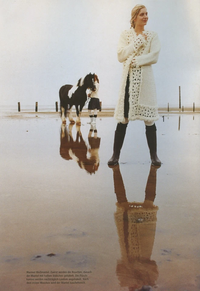 Rebecca #24 GGH Knitting Pattern Magazine 47 Designs Men, Women German & English - Image 2 of 4