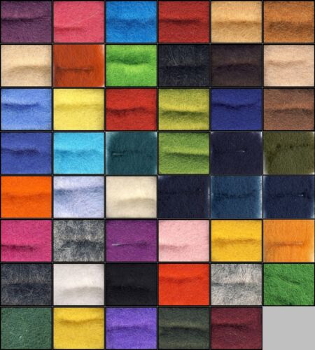 Lana di feltro in tessuto non tessuto, senza mulesing, lana merino, feltro, colorato - Foto 1 di 23