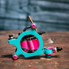 Handmade tattoo machine shader mag 5-25, Running 105-110 Hz  4.5 V Unloaded