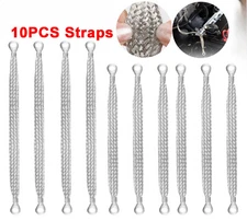 10PC Car Truck Firewall Engine Body Engine Ground Strap Tinned Copper Cable Kit
