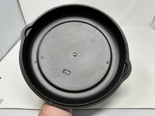 Poêle à frire LE CREUSET Cool Mint en FONTE émaillée avec couvercle 3 QT. 2 becs - Photo 10/12