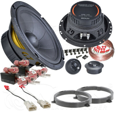 GROUND ZERO LAUTSPRECHER für KIA RIO IV Typ YB ab 2017 Front Tür Vorn 150W #BVQM