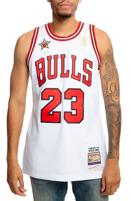 Mitchell&Ness スタジャン L NBA All Star 1997 Mitchell & Ness NBA Authentic All Star Game Jersey Bulls
