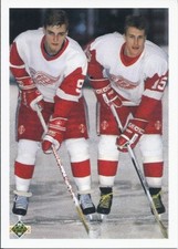 1990-91 Upper Deck Hockey #521 Young Guns Checklist Mint 