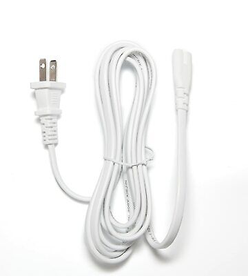 UL Listed OMNIHIL White 15 Feet Long AC Power Cord Compatible with Elmo EV-4400AF 