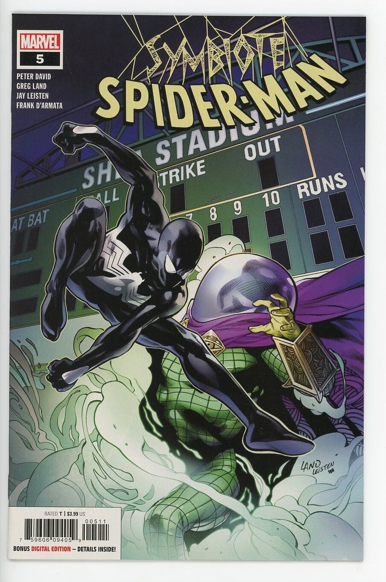 SYMBIOTE SPIDER-MAN #5 NEAR MINT 2019 GREG LAND COVER 1st PRINT