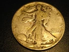 1927-S 90% Silver Walking Liberty Half Dollar FULL DATE & RIMS  #1 ^^^^^