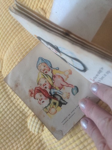 1949 Vintage Lolly Pop Book "SNOW WHITE" - Picture 6 of 6