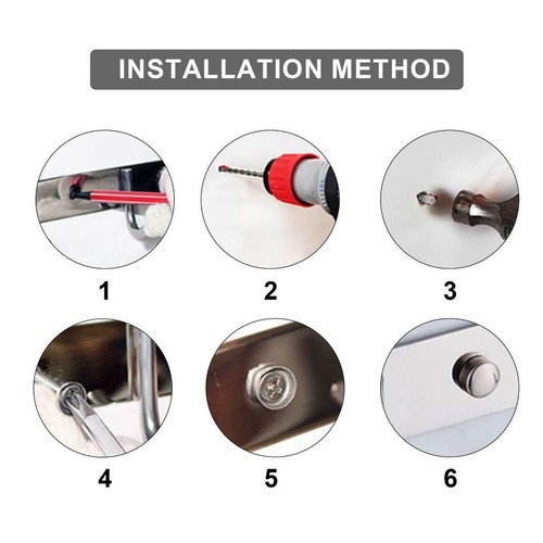 Hooks Wall Mount Key Bag Towel Rack Hanger Holder Coat Robe Hat Clothes Rack NEW - 第 6/14 張圖片