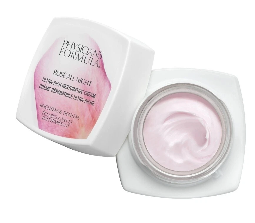 Physicians Formula Rose All Night Ultra Reach Restorative Cream 1.6 oz New - Image 4 of 4