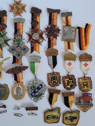 Volkswanderung German Eppelborn Hiking Travel Military Medals 1970s-80s X25 #5 - Picture 4 of 15