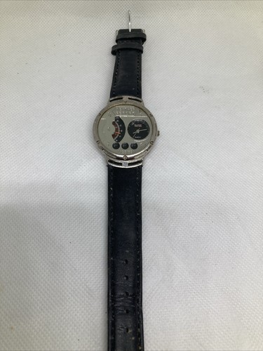 Rare Delonge Hard Tech Working Weather Report Genuine Leather Band ...