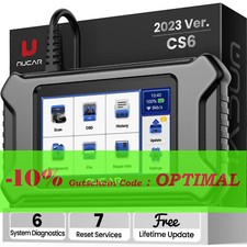 MUCAR CS6 Diagnosetool für alle SystemeOBD2-Scanner-Codeleseröl EPB ABS DPF DE
