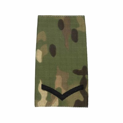 WO2 Warrant Rank MTP Multicam Badge, Army Military Patch Combat - Foto 3