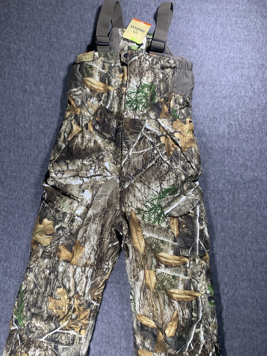 camo insulated bib overalls