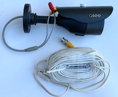 Q-See QM6006B Bullet 600TVL Security Camera with BNC cable never installed
