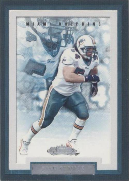 2002 Fleer Showcase Zach Thomas #44 - 1 of 2