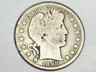 1898-S Barber Half Dollar in very good