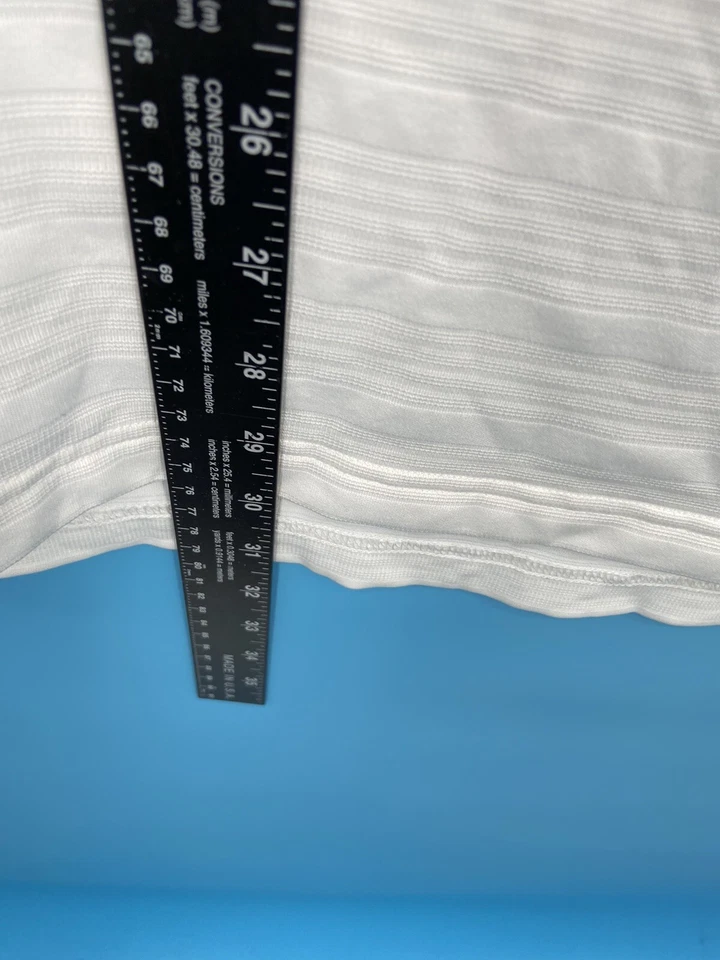 University Of North Carolina Polo Mens XL White UNC Tar Heels Shirt Performance - Image 4 of 4