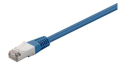 20m Patchkabel Cat-5e FTP/UTP RJ45 Netzwerk-Kabel 2xStecker *blau*
