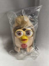 Furby Clip-On Talking Key Chain 1999 Brown Beige NEW Sealed - Sound Not Working