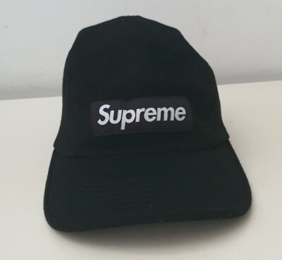 Supreme × Loro Piana Wool Camp Cap ブラック 【公式通販】