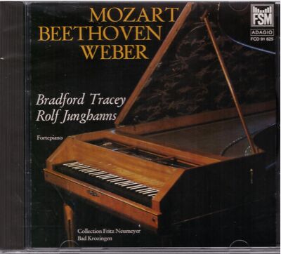Mozart, Beethoven & Weber / Musik für 4-Hand-Klavier Tracey, Junghams - CD