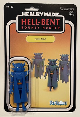 Super7 ReAction Figure NYCC 2020 Excl. Healeymade Hell-Bent  3.75''
