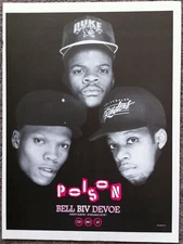 BELL BIV DEVOE - POISON 1990 Full page UK magazine ad