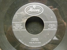 The Platters: I Wanna / My Dream, 45 RPM VG G3