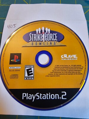Strike Force Bowling (Sony PlayStation 2, 2004) PS2