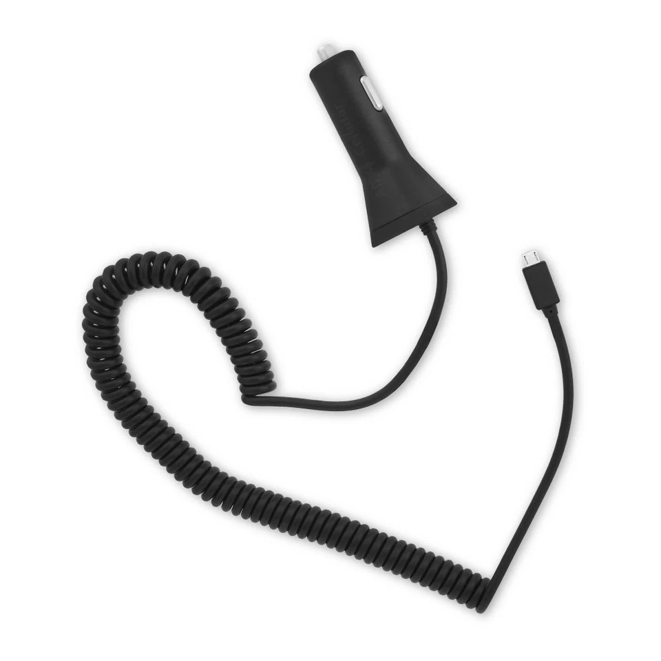 3 Pack - Car Charger w/ Dual Output Micro USB &LED Light Rapid Charge Phone - Image 3 of 4