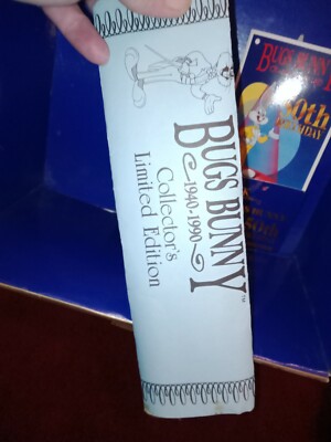 Bugs Bunny 50th Birthday Limited Edition 24K Company Vintage