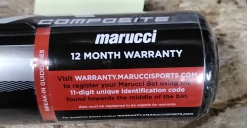 NEW MARUCCI CATX VANTA COMPOSITE BASEBALL BAT PT# MCBCCPXV-31/28 FREE SHIPPNG - Picture 3 of 4