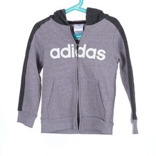 Adidas Zip Up Sweatshirt Boy's 5