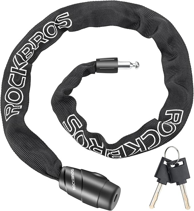 ROCKBROS Bike Chain Lock 3FT Anti-Theft Security 4 Digit Combination Resettable 3090₽
