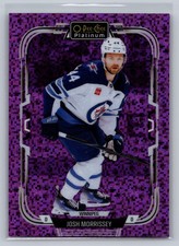 Josh Morrissey 2025-26 O-Pee-Chee Platinum #158 Violet Pixels /299 Jets Hockey