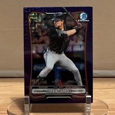 Topps Bowman Chrome 2026 Corbin Carroll #80 Arizona Diamondbacks Purple /250