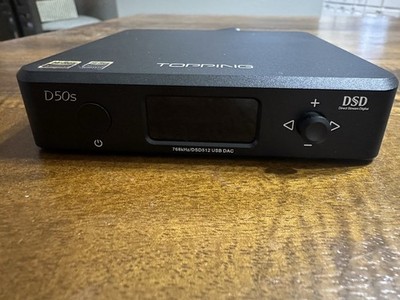 Topping D50s DAC w/ AptX bluetooth - remote included