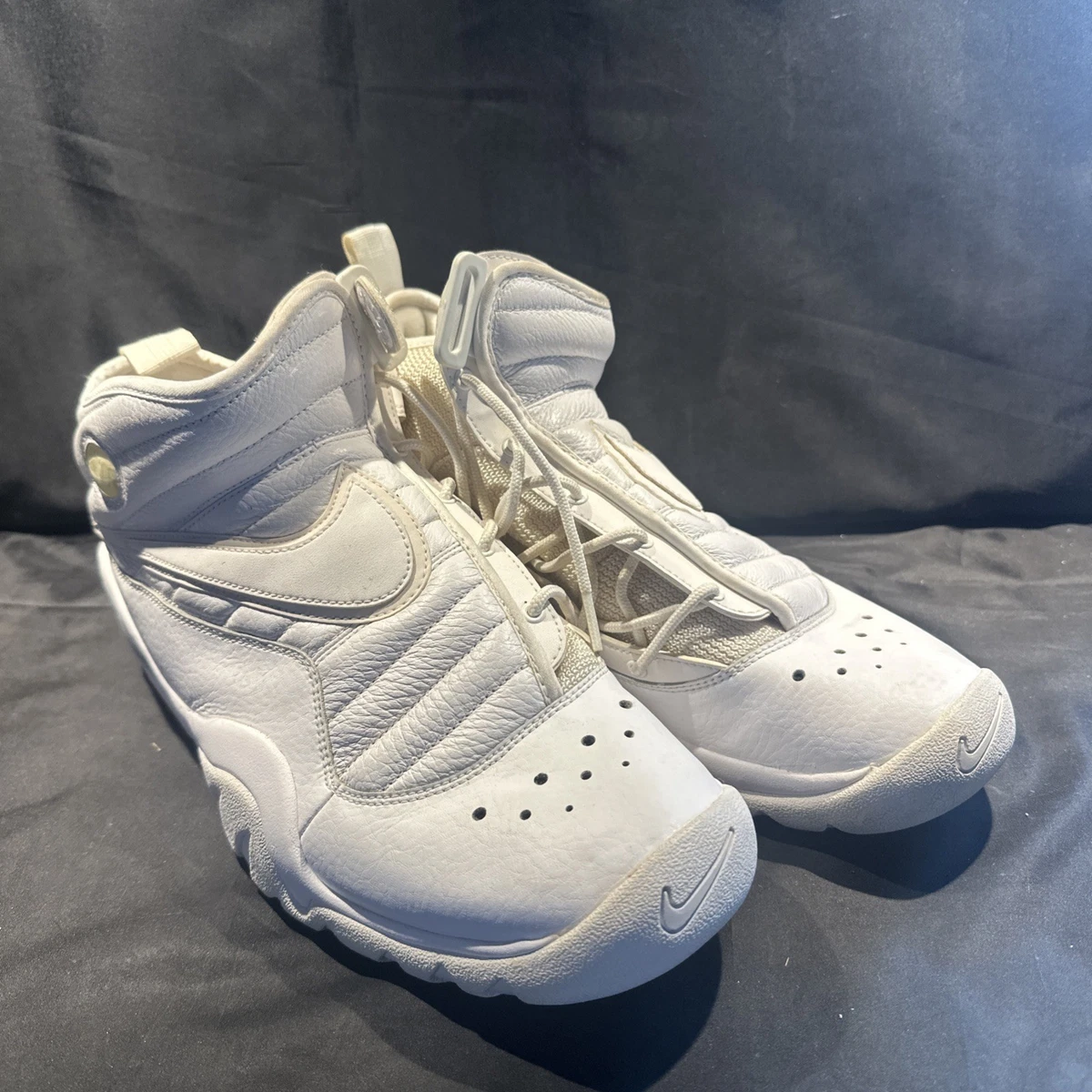 Nike Air Shake Ndestrukt Triple White for Sale | Authenticity