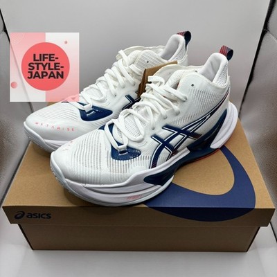 ASICS METARISE 2 STANDARD 1051A089 101 White/Mako Blue Men Indoor