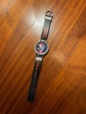 Used Disney 2000 Time Works Fantasia Disney Character Watch (Needs New Battery)