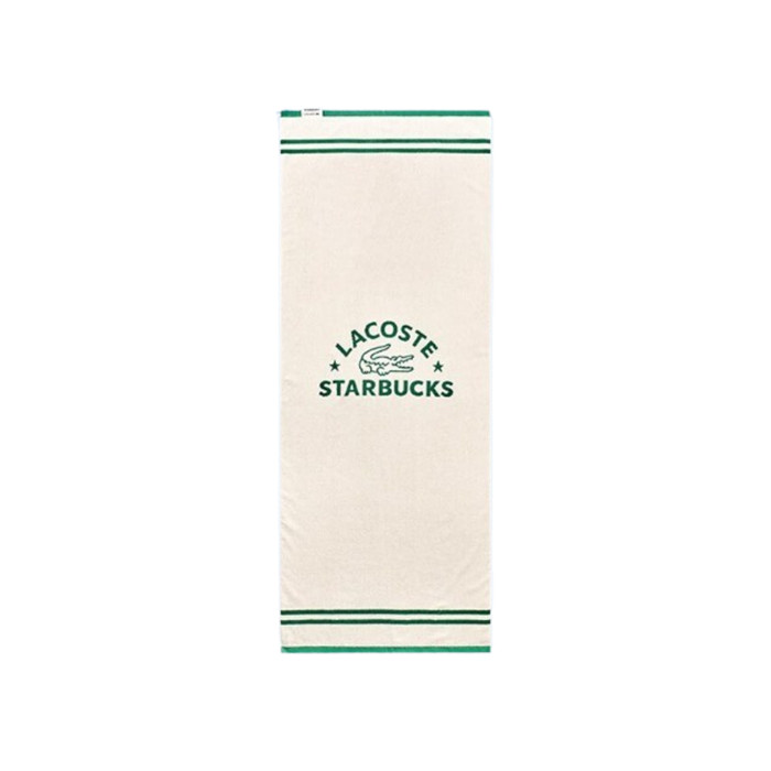 Starbucks x Lacoste Trent Towel Ivory