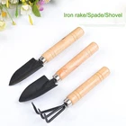 3pcs Mini Garden Tool Set Small Plant Tools Digging Weeding Indoor Outdoor