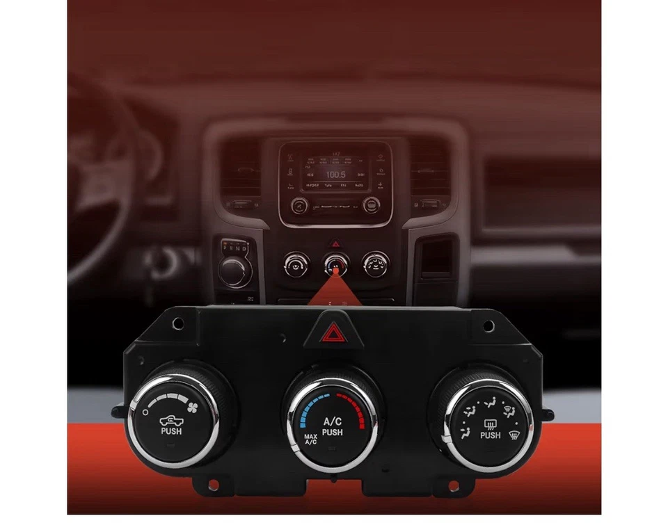 Temperature Control Climate AC Heat Defrost Dodge RAM 1500 2500 2013-2018 - Image 2 of 4