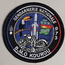 Patch Ecusson Gendarmerie  - BMO KOUROU